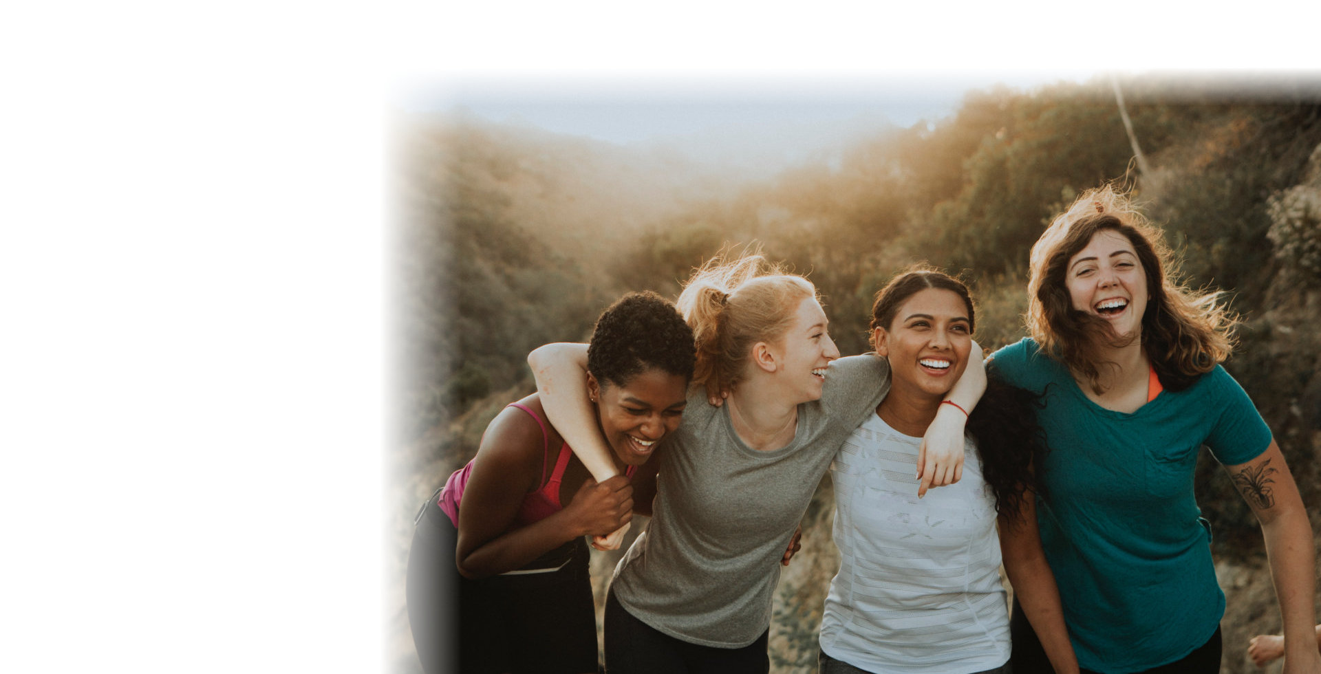 beautiful girls smiling