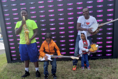 people playing music