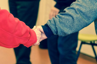 shaking hands